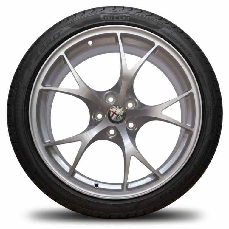 Cerchi Giulia Doppia Misura 19 Originali Alfa Romeo e Pneumatici Michelin 245 35 e 285 30