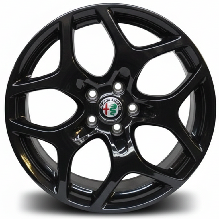 Cerchi in lega Stelvio Doppia misura 18 Originali Alfa Romeo Design Antracite Scuro