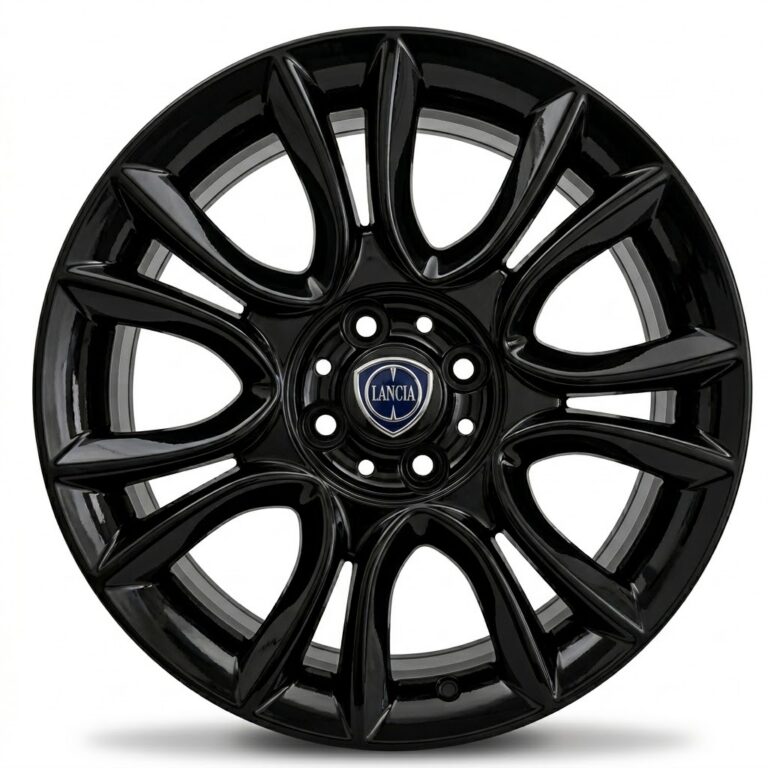 Cerchi Delta 16 Originali Lancia Nero Lucido