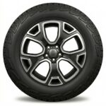 Cerchi Jeep 18 Originali Mopar Antracite Diamantato e Pneumatici Goodyear 225 55