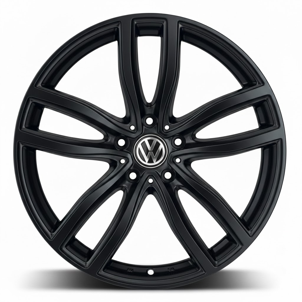 Cerchi Volkswagen Golv V VI VII 17 Mak Fahr Nero Lucido Cerchi Volkswagen Golv V VI VII 17 Mak Fahr Nero Lucido
