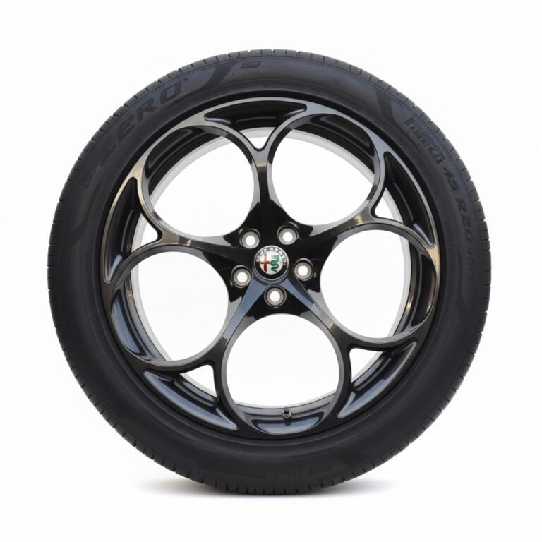 Cerchi Stelvio Doppia Misura 20 Originali Antracite e Pneumatici Pirelli Pzero PZ4 255 45 285 40