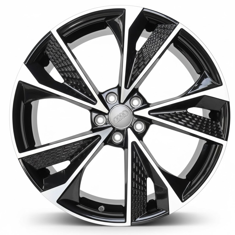 Cerchi Audi A7 A8 A6 21 Adria Wheels Alex Nero Diamantato Cerchi Audi A7 A8 A6 21 Adria Wheels Alex Nero Diamantato