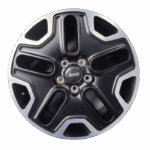 Cerchi Renegade 17 Originali Jeep Nero Opaco Diamantato