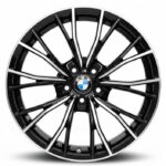 Cerchio in lega MAK MARK diametro 18 BLACK MIRROR 5x112 ET48