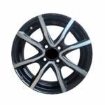 Cerchi Lancia Ypsilon 15 Mak Milano4 Nero Diamantati