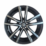 Cerchi Volkswagen Polo 18 Mak Milano4 Nero Diamantati
