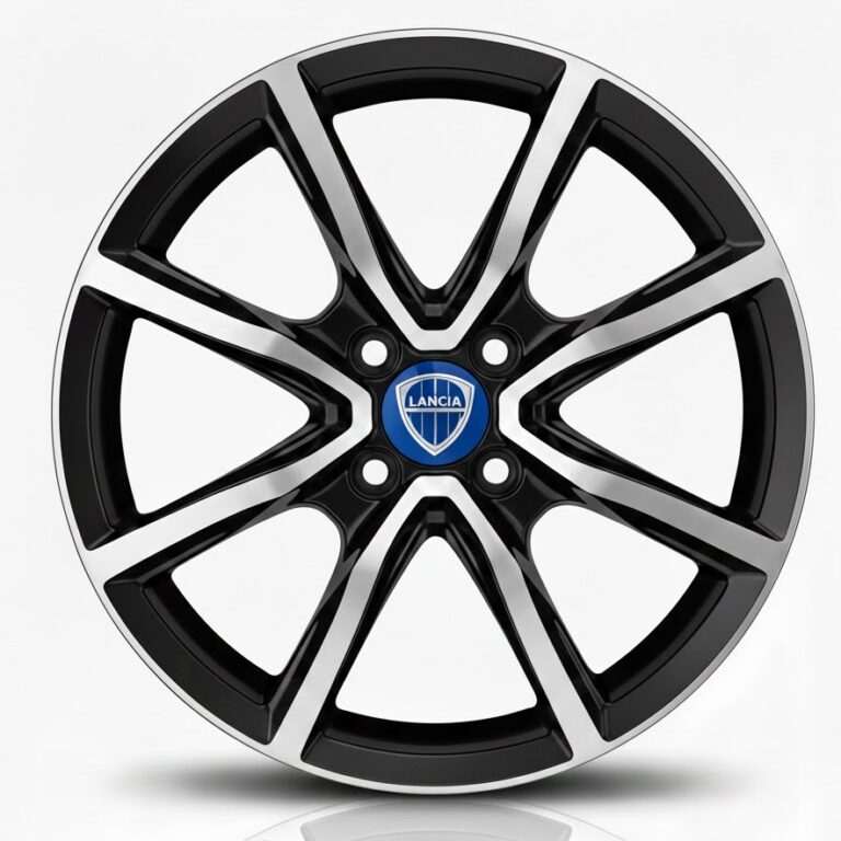 Cerchi Lancia Ypsilon 15 Mak Milano4 Nero Diamantati*