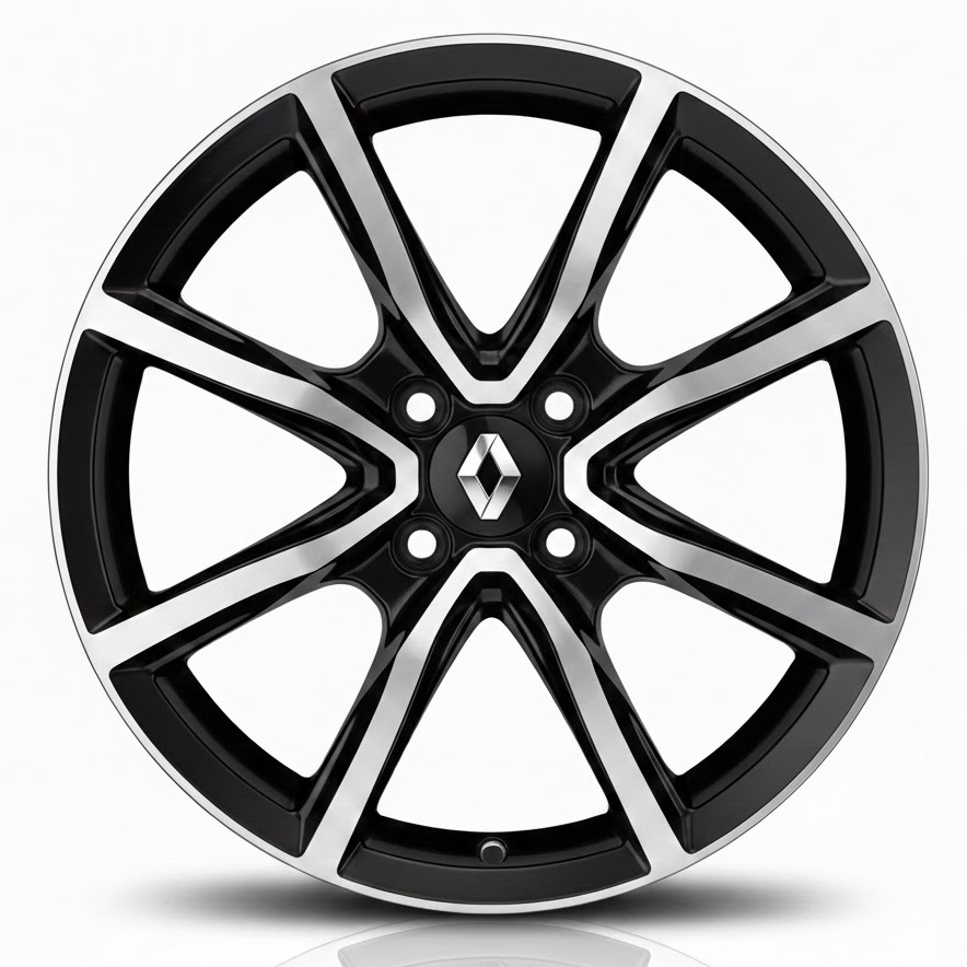 Cerchio in lega MAK MILANO4 diametro 15 BLACK MIRROR 4x100 ET31* Renault