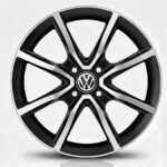Cerchi Volkswagen Polo 18 Mak Milano4 Nero Diamantati*