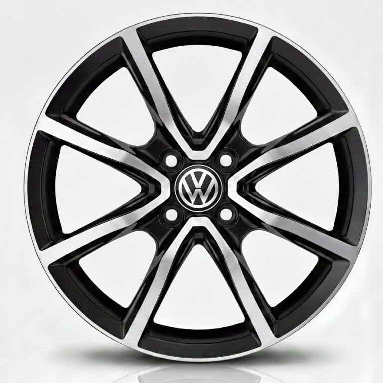 Cerchi Volkswagen Polo 18 Mak Milano4 Nero Diamantati*