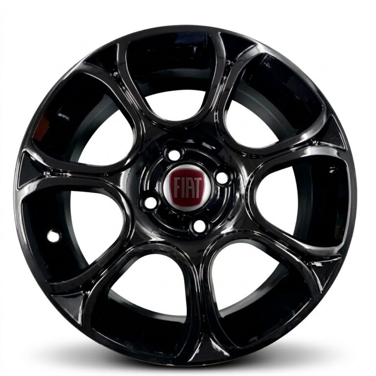Cerchi Grande Punto 15 Originali Fiat Nero Lucido F645