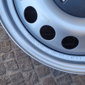 Cerchi in ferro 17 Originali Mercedes Vito - Image 3