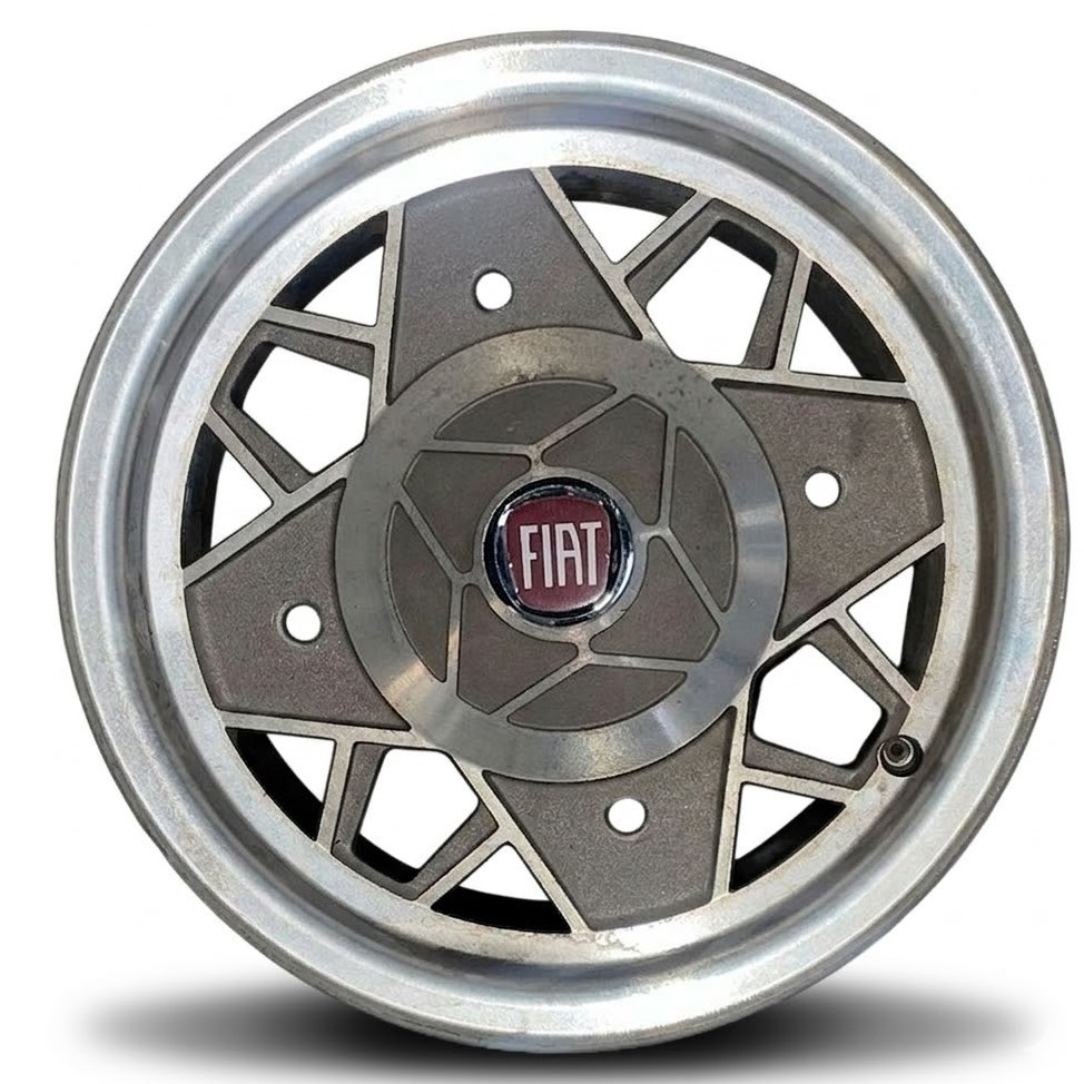 Cerchi Originali Fiat 12 Silver Diamantati Cerchi Originali Fiat 12 Silver Diamantati