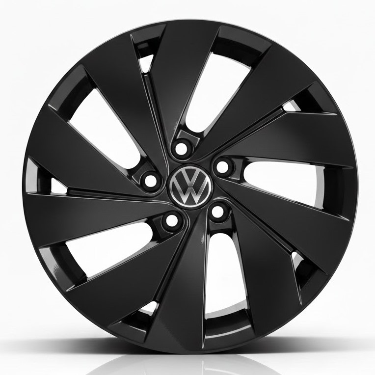 Cerchi Volkswagen Golf 17 VW02 Nero Lucido