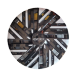 Cerchi in ferro con borchie 16 Fiat 600