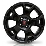 Cerchi Fiat Panda 15 Originali Nero Lucido