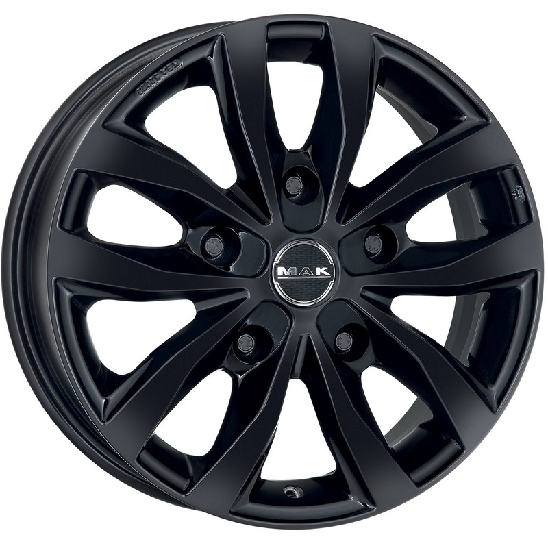 5D3GB Cerchio in lega MAK LOAD5-3 diametro 15 GLOSS BLACK 5x160 ET58 - Image 1