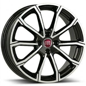 Cerchio in lega MAK DaVinci4 diametro 18 BLACK MIRROR 4x108 ET25 FIAT