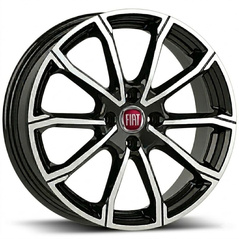Cerchio in lega MAK DaVinci4 diametro 18 BLACK MIRROR 4x108 ET25 FIAT