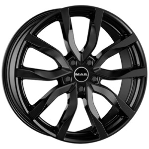Cerchio in lega MAK KOLN diametro 21 GLOSS BLACK 5x112 ET56