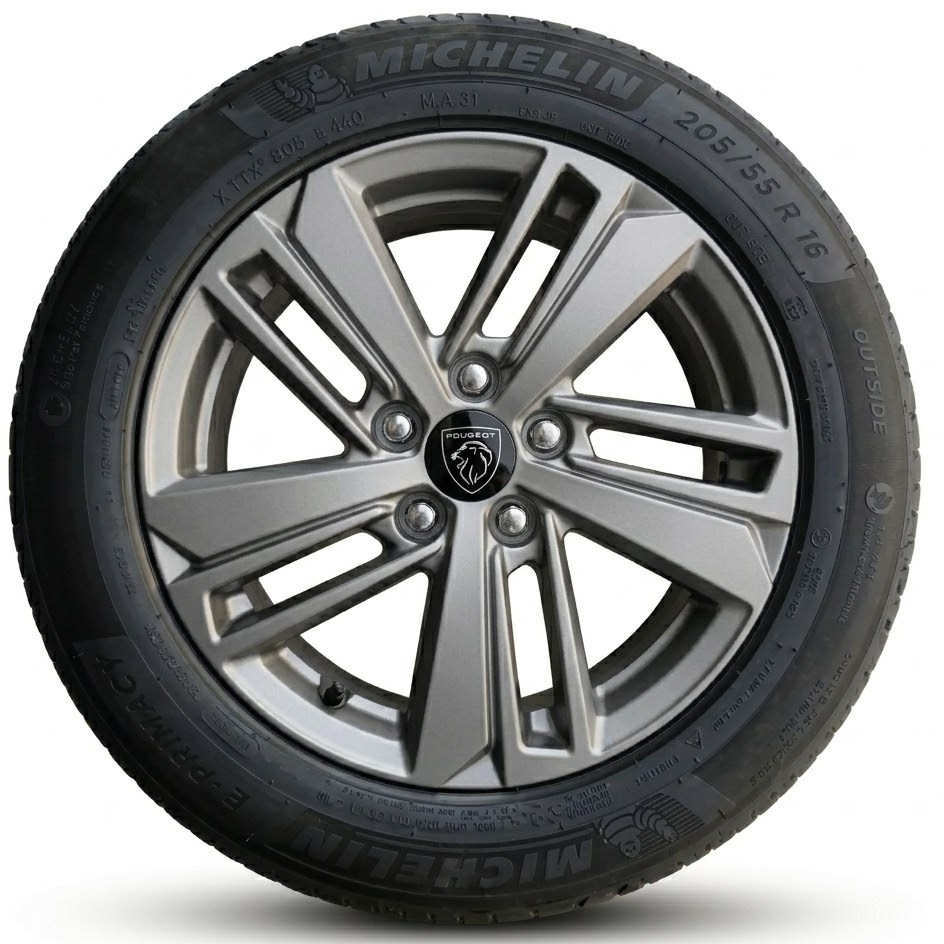 PG06 Cerchi in lega Peugeot 308 16 e Pneumatici Michelin e Primacy PG06 Cerchi in lega Peugeot 308 16 e Pneumatici Michelin e Primacy