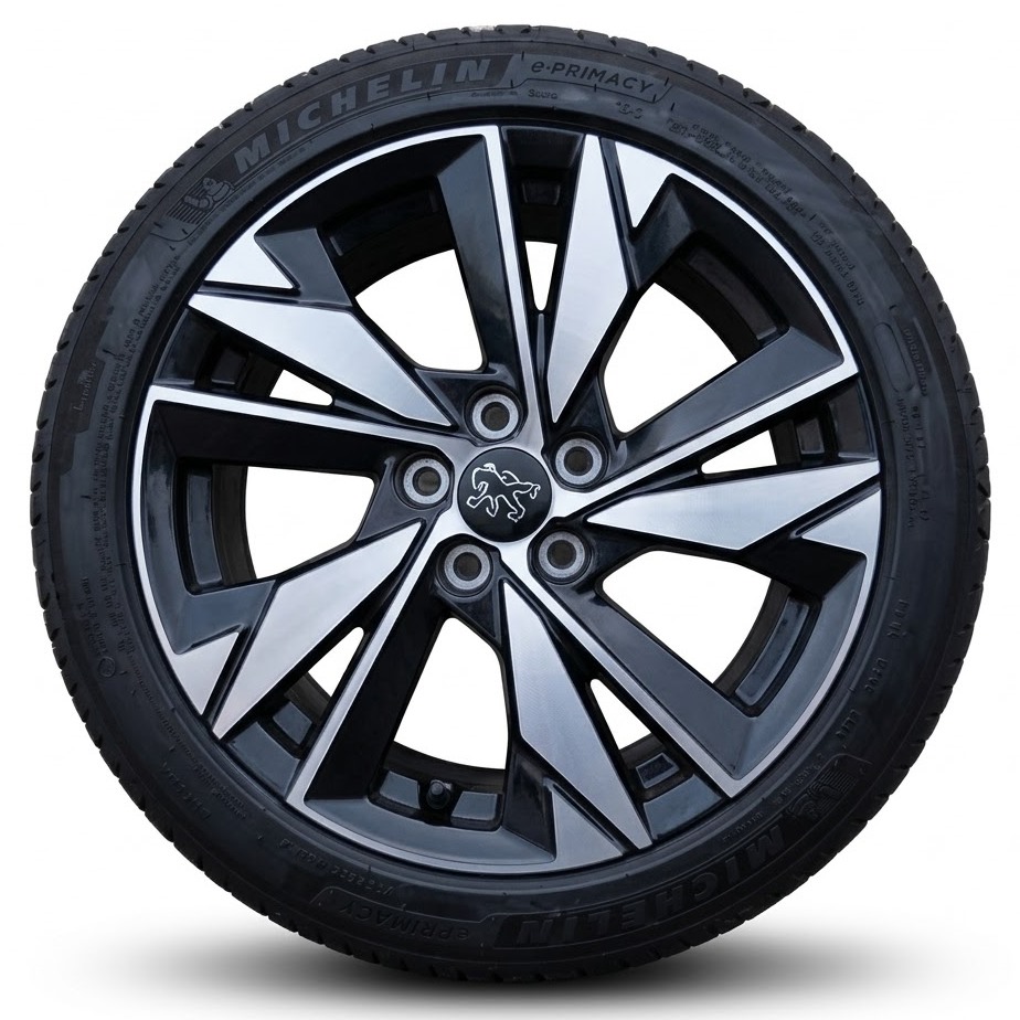 PG09 Cerchi in lega Peugeot 308 17 e Pneumatici Michelin Primacy4 225 45 PG09 Cerchi in lega Peugeot 308 17 e Pneumatici Michelin Primacy4 225 45