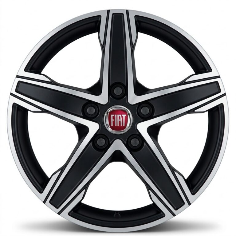 Cerchio in lega MAK KING5 diametro 16 ICE BLACK 5x118 ET55* FIAT