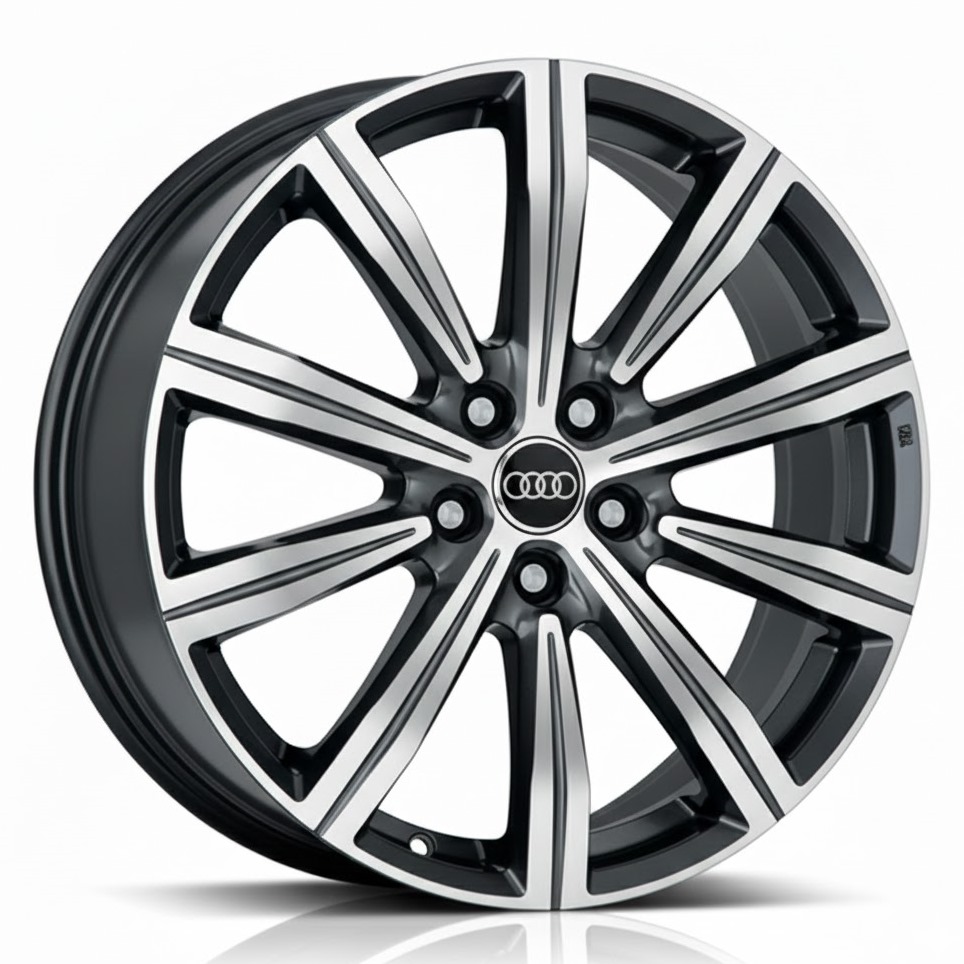 birming Cerchio in lega MAK BIRMINGHAM diametro 19 GUN MET-MIRROR FACE 5x112 ET28 - Image 1