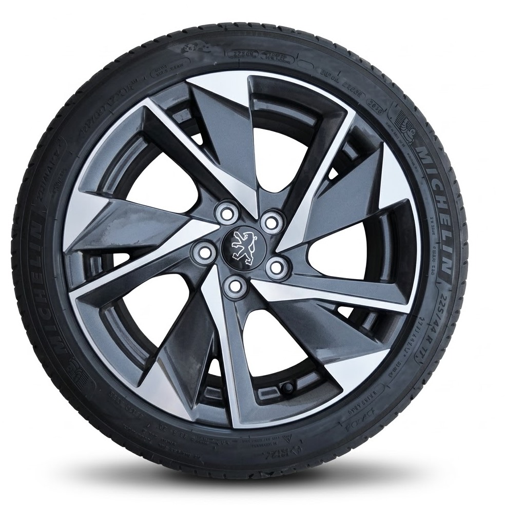 PG10 Cerchi in lega Peugeot 308 17 e Pneumatici Michelin Primacy4 225 45 PG10 Cerchi in lega Peugeot 308 17 e Pneumatici Michelin Primacy4 225 45