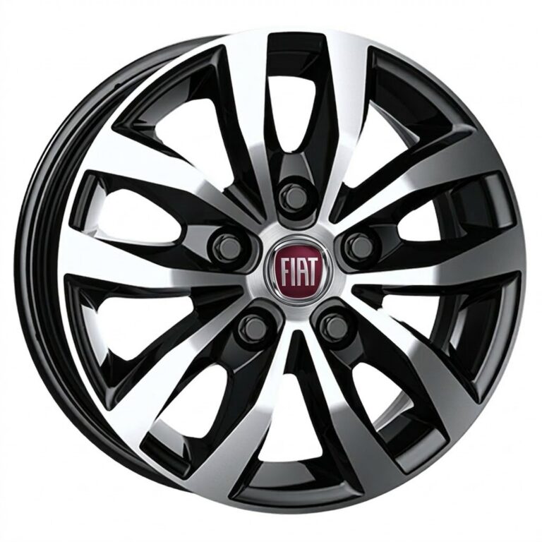 Cerchio in lega MAK LOAD5 diametro 15 BLACK MIRROR 5x118 ET55* FIAT