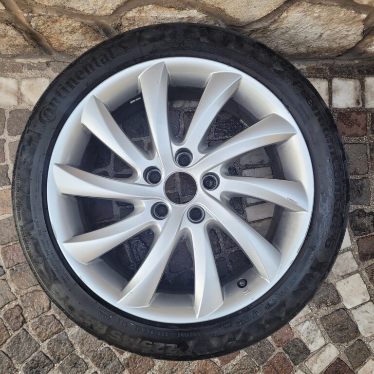 Cerchi Giulietta 17 Originali Alfa Romeo Turbina e Pneumatici Continental 225 45