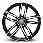 Cerchi Audi A4 17 Vulcano Nero Diamantato