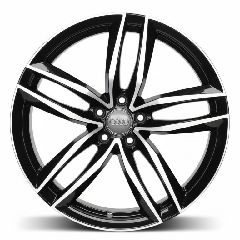 Cerchi Audi A4 17 Vulcano Nero Diamantato