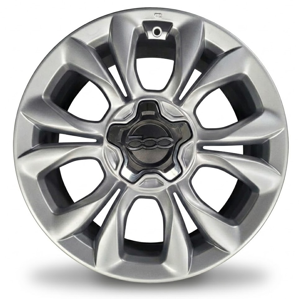 Cerchi 500X 17 Originali Fiat Silver Cerchi 500X 17 Originali Fiat Silver