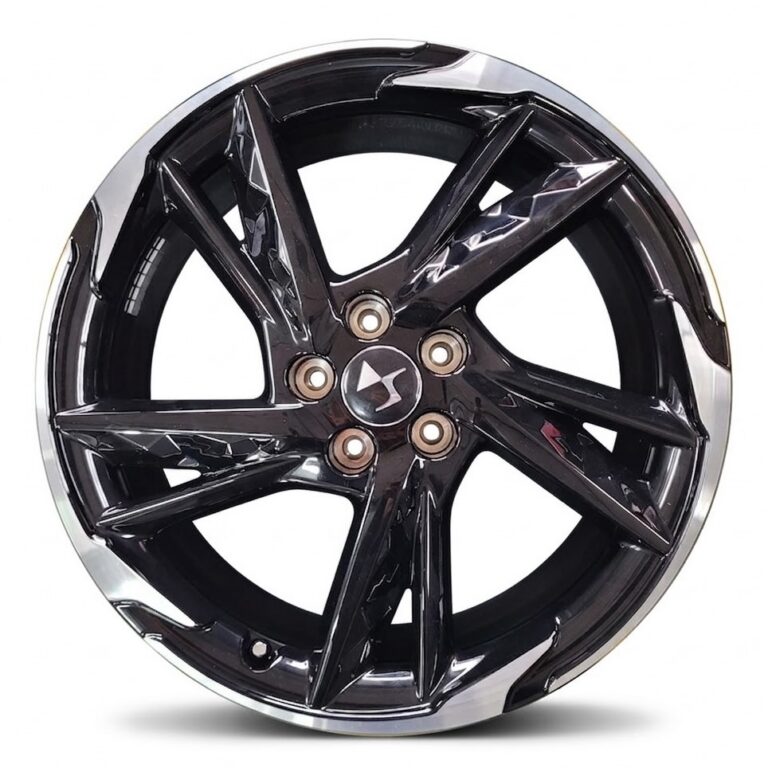 DS01 Cerchi in lega DS7 19 Nero Lucido diamantato