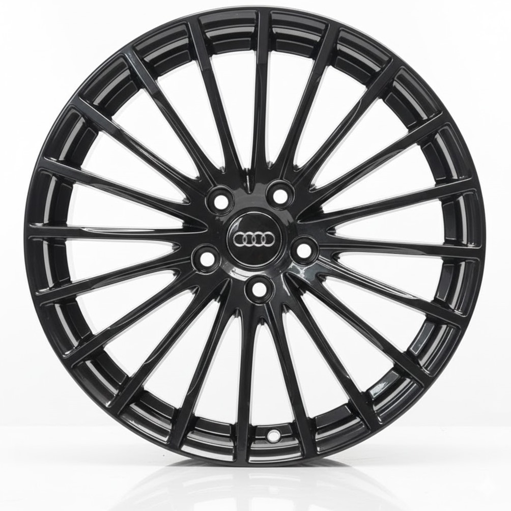 FATALEAUDI Cerchio in lega MAK FATALE diametro 18 Nero Lucido 5x112 ET42 - Image 1