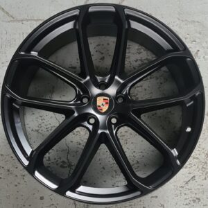 Cerchi Porsche Macan Doppia Misura 21 Nero Opaco Semilucido
