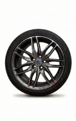 Cerchi 17 Peugeot Oz Msw 24 Antracite Diamantato e Pneumatici Continental 245 45 - Image 2