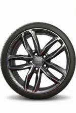 Cerchi 18 Audi Atom Antracite Diamantato e Pneumatici Lanvigator 225 40 - Image 2