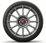 Cerchi 500 Abarth Brembo 17 Originali Fiat Titanio e Pneumatici Nexen Nfera SU1 - Image 3