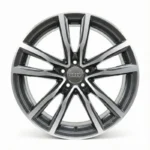 Cerchi Audi A1 18 Mak Milano4 Nero Diamantati* - Image 2