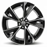 Cerchi Audi A7 A8 A6 21 Adria Wheels Alex Nero Diamantato - Image 2