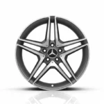 Cerchi Classe C 17 Mercedes 5 razze Not OEM F928 - Image 2