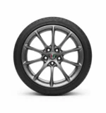 Cerchi Giulia 17 Originali Alfa Romeo a Raggi Bruniti con Pneumatici Laufenn LW31 225 50 - Image 3