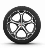 Cerchi Giulia 18 OZ MSW82 Alfa Romeo e Pneumatici invernali Bridgestone Blizzak Lm005 95V XL 225 45 - Image 2