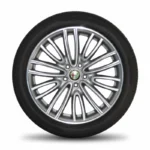 Cerchi Giulia 18 Originali Alfa Romeo a Raggi e Pneumatici Barum Polaris 5 225 45 - Image 3