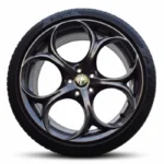 Cerchi Giulia 8X19 Originali Alfa Romeo Bruniti Performance e Pneumatici Pirelli Pzero Rft 225 40 - Image 5