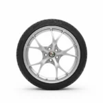 Cerchi Giulia Doppia Misura 19 Originali Alfa Romeo Silver Leggeri e Pneumatici Pirelli Pzero PZ4 Rft 225 40 255 35 - Image 3