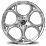 Cerchi Giulia Doppia Misura 8-9 da 19 Alfa Romeo Performance Silver - Image 2